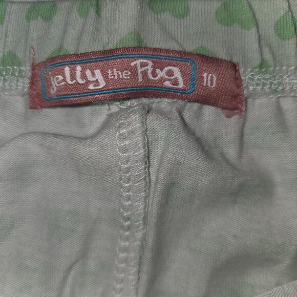 Jelly The Pug Girls Sweet Heart Ruffle Pants Size 10 3955 - Picture 4 of 8